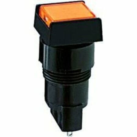 RAFI Industrial Panel Mount Indicators / Switch Indicators Signal Lamp Square Flush Lens 1.65.111.061/0000